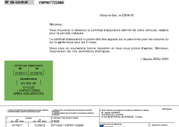 Assurance : l&rsquo;attestation indispensable à garder sous la main pour la rentrée
