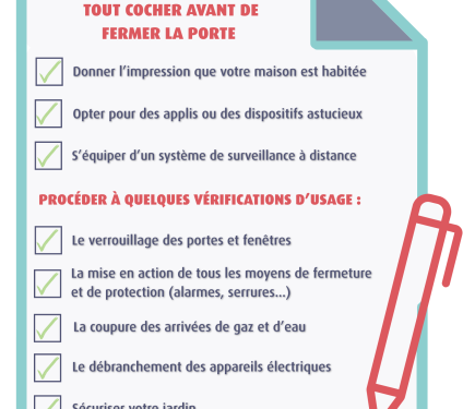 Vacances : les vérifications essentielles à effectuer dans votre logement avant de faire vos valises