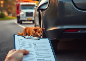 Comment l’assurance auto gère-t-elle les dégradations causées par les chiens de route lors d’un accident